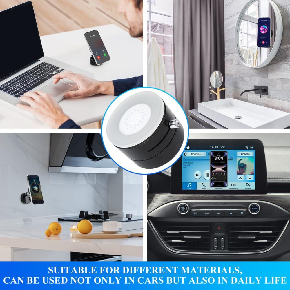 Vacuum Magnetic Suction Phone Holder - Image 6